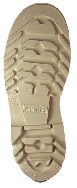 Size 13 Men's Steel Rubber Boot, Orange