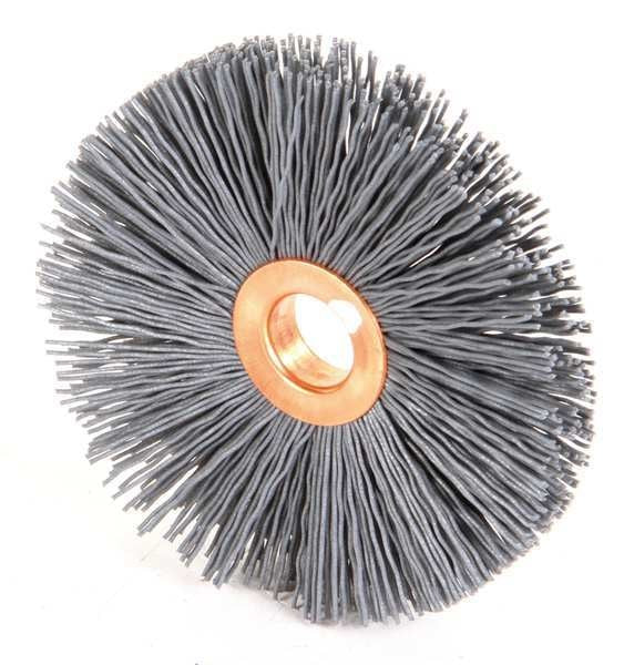 Wire Wheel Wire Brush, Arbor, 3