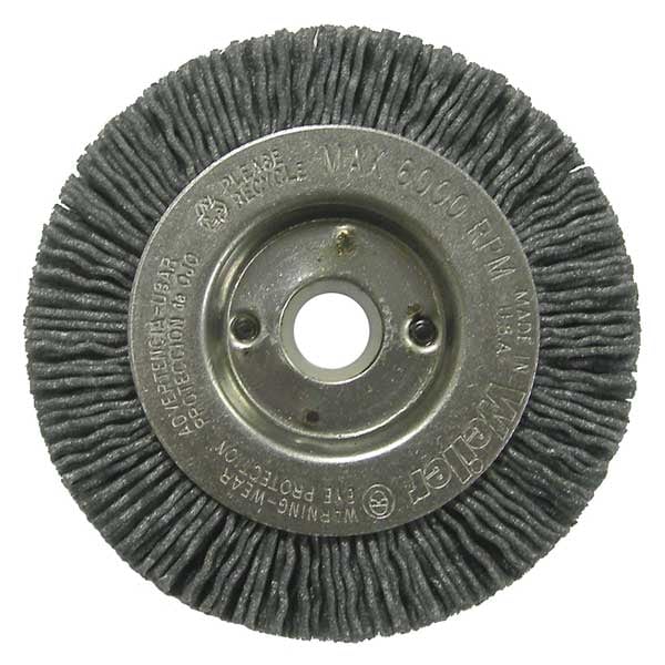 Wire Wheel Wire Brush, Arbor, 3