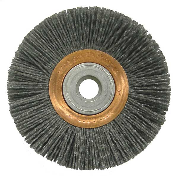 Wire Wheel Wire Brush, Arbor, 4