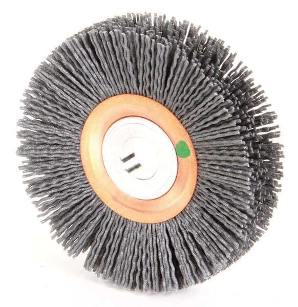 Wire Wheel Wire Brush, Arbor, 4