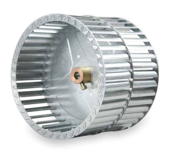 Blower Whl, Dia 7-5/8 In, Width 7 In