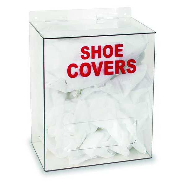 Shoe/Boot Cover Dispenser, PETG, Clear