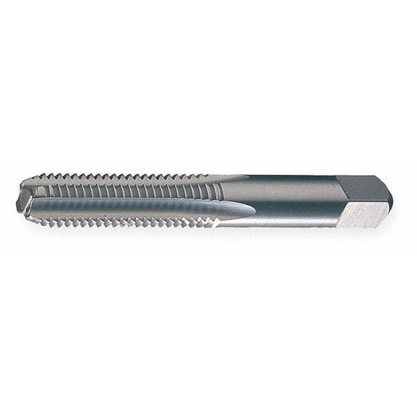 Straight Flute Hand Tap , #12-24 , Bottoming , 4 Flutes, UNC