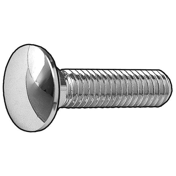 Bolt, Carriage, Chrome, 5/16-18x1, Pk5
