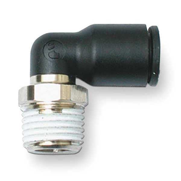 Male Elbow, Tube 1/8 In, Pipe 1/8In, PK10