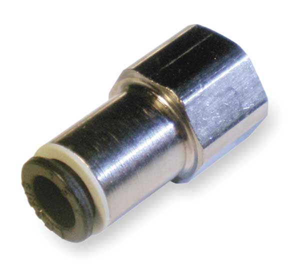 Female Connector, Tube 10mm, Pipe 3/8, PK10
