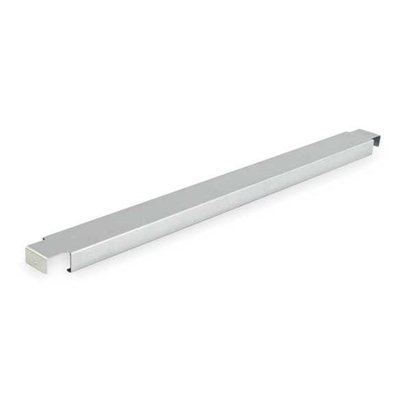 Waterfall Pallet Support, Teardrop, 1 1/2 in H, 2 7/8 in W, 42 in D, Gray