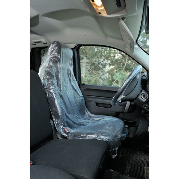 Seat Cover, Roll, Plastic, PK250