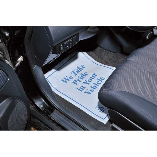 Floor Mat, Roll, Plastic, PK500