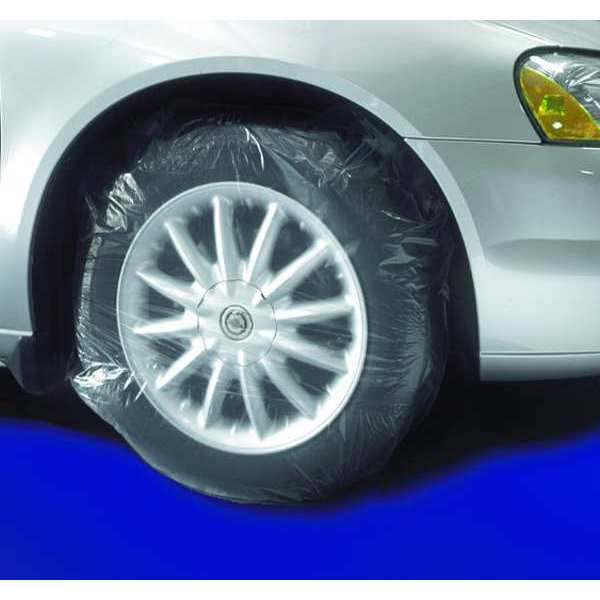 Tire Masker, Paintable, Plstic, PK50