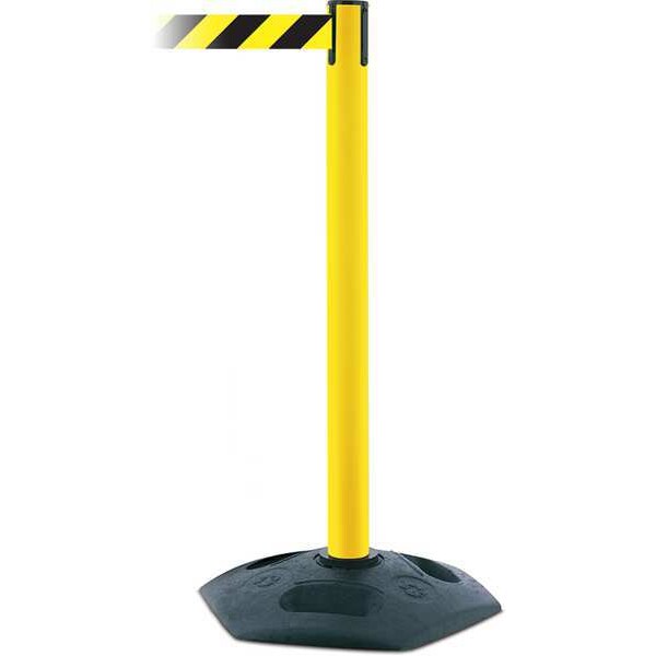 Barrier Post with Belt, 7-1/2 ft. L