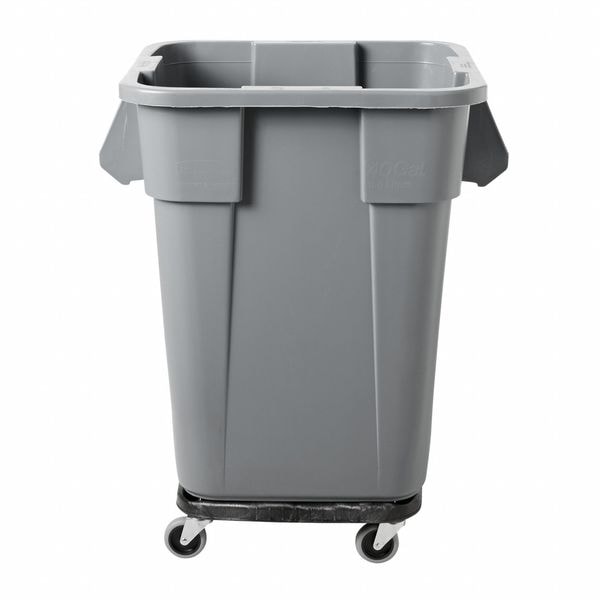 Brute Container Dolly, 250 lb., Fits 40 gal.