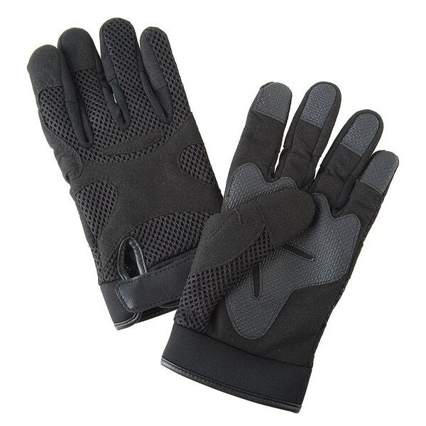 Anti-Vibration Gloves, S, Black, PR
