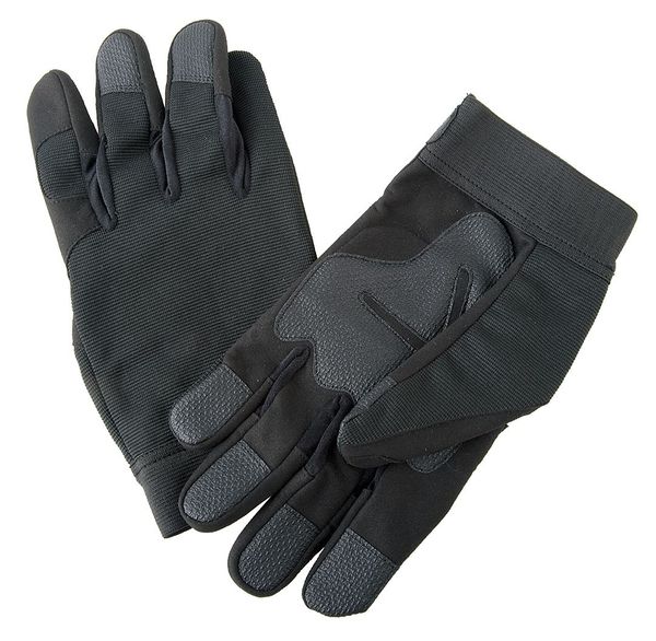 Anti-Vibration Gloves, M, Black, PR
