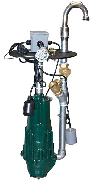 Grinder System, Simplex, 1 HP, 230V