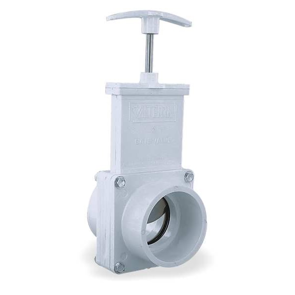 Gate Valve, Class 125, 2 In., PVC