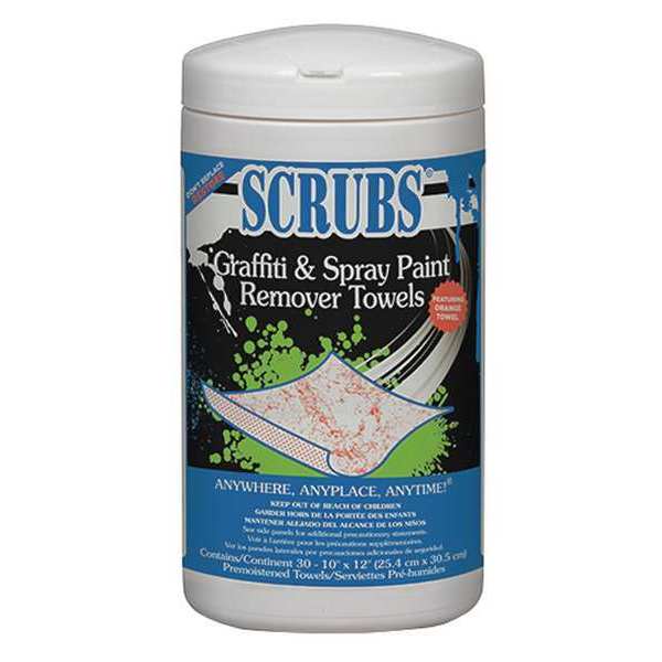 Graffiti and Paint Remover Towels