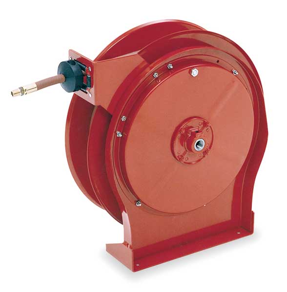 Spring Return Hose Reel, 1/2 in Hose Dia., 50 ft Length, 300 psi