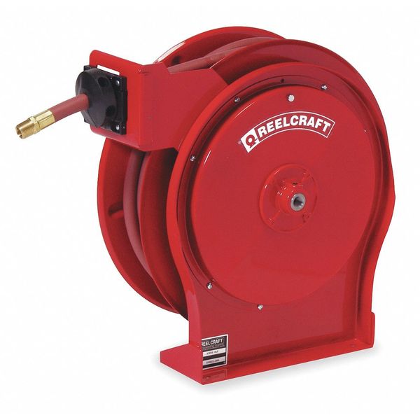 Spring Return Hose Reel, 3/8 in Hose Dia., 50 ft Length, 300 psi