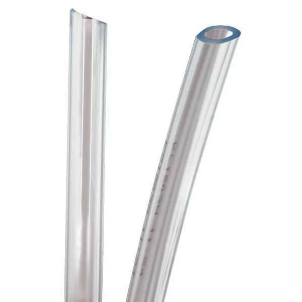 Tubing, 1-1/4 I.D., 100 ft., Clear, Flxible