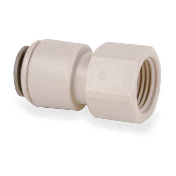 Acetal Copolymer Faucet Adapter, 3/8 in Tube Size