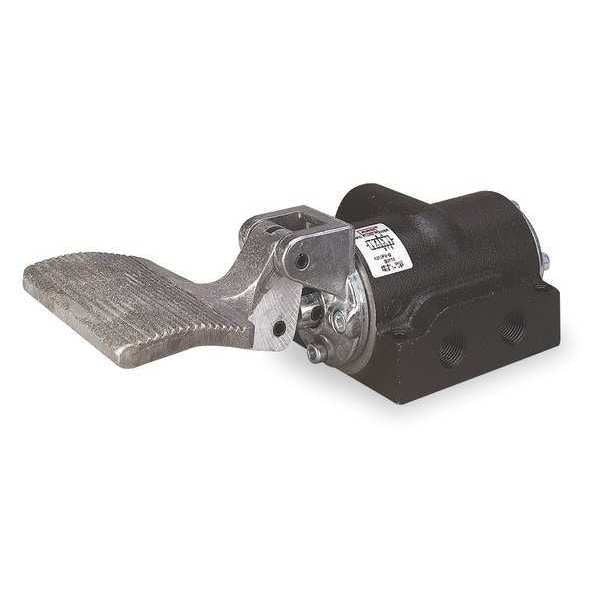 Manual Air Control Valve, 4-Way, 3/8in NPT