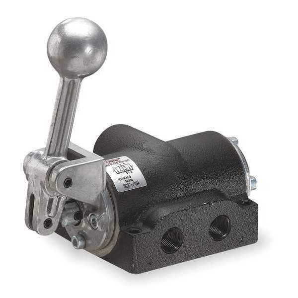 Manual Air Control Valve, 4-Way, 3/8in NPT