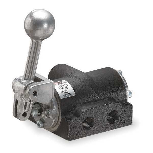 Manual Air Control Valve, 4-Way, 3/8in NPT