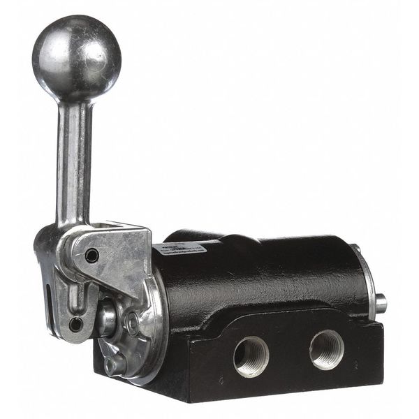 Manual Air Control Valve, 4-Way, 3/8in NPT