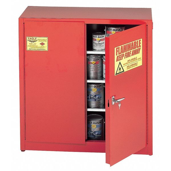 Paints and Inks Cabinet, 60 Gal., Yellow
