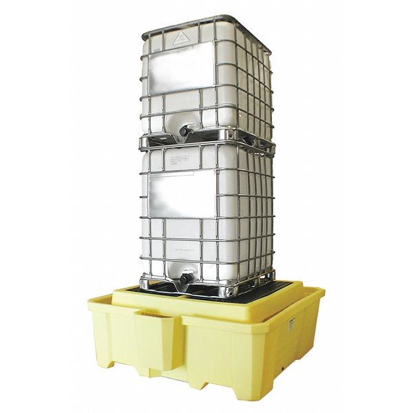 IBC Containment Unit, 385 gal Spill Capacity, 8000 lb., Polyethylene