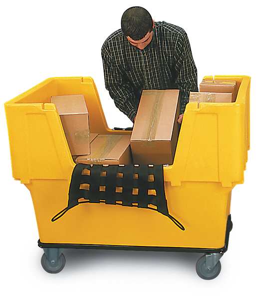 Material Handling Cart, Orange