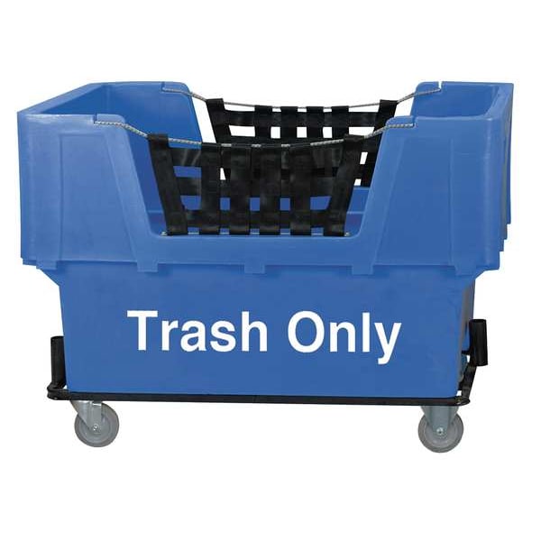 Basket Truck, Trash Only, Webbed, Yellow