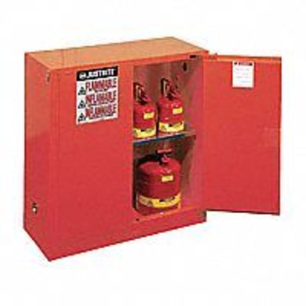 Sure-Grip EX Flammable Safety Cabinet, 30 Gal., Red