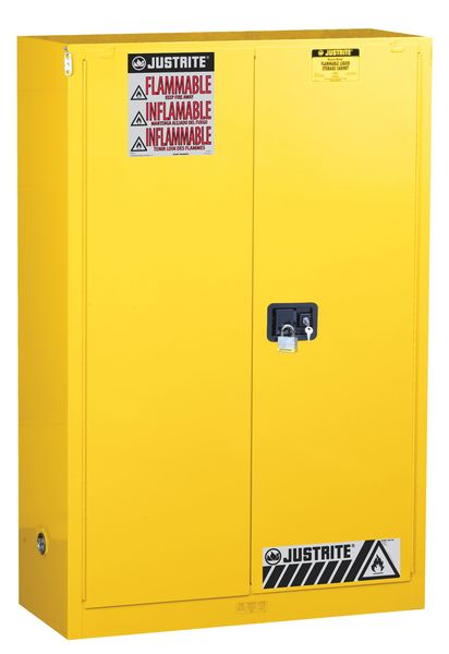 Sure-Grip EX Flammable Safety Cabinet, 45 gal., Yellow
