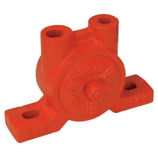 Pneumatic Vibrator, 160 lb, 9500 vpm, 80psi