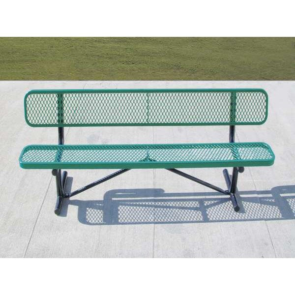 Outdoor Bench, 72 in. L x 24 in. x 31 in.
