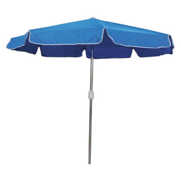 Outdoor Umbrella, Round, Blue