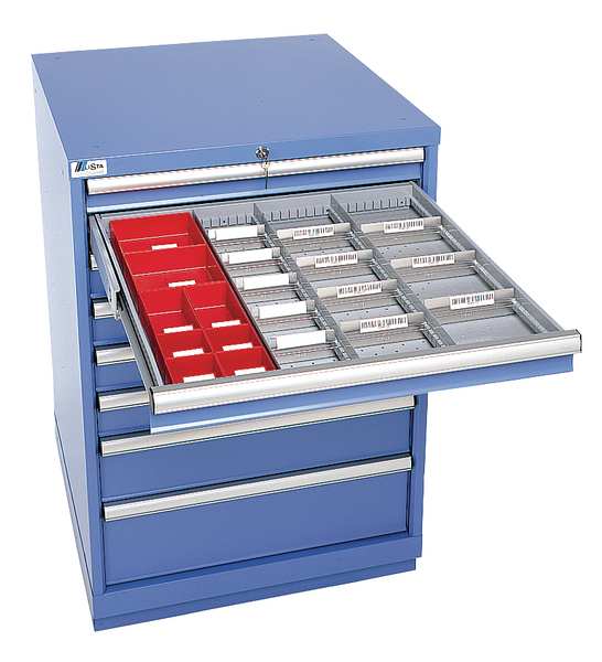 Modular Drawer Cabinet, 41-1/2 In. H