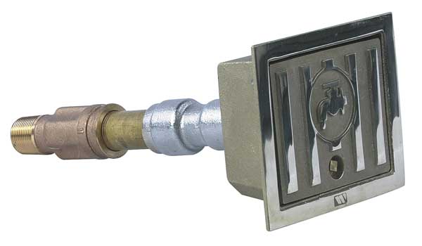 Frostproof Enclosed Wall Hydrant, 12 In.