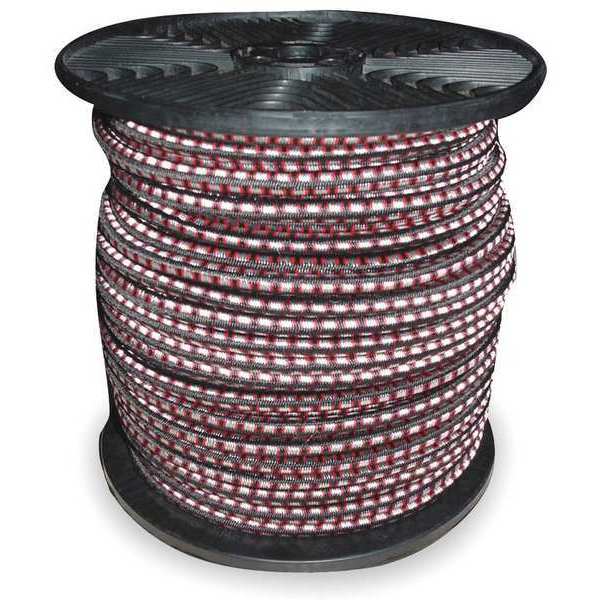 Bungee Cord Roll, 250 ft.L, 5/16 In.D