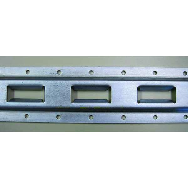 Vertical E-Track, Zinc Plated Finish