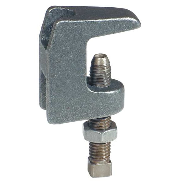 Wide Mouth Beam Clamp, Rod Sz 1/2 In