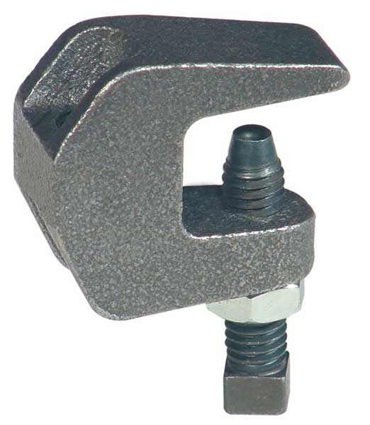 Beam Clamp, Rod Sz 3/8 In, Ductile Iron