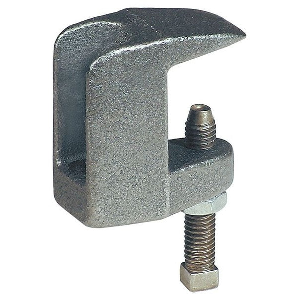 Wide Throat Beam Clamp, Rod Sz 3/4