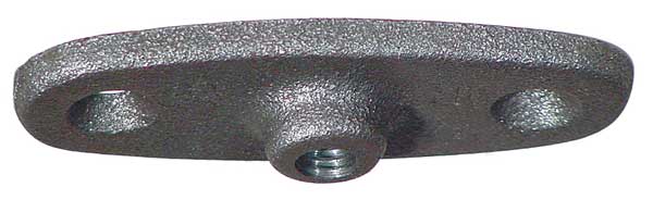 Rod Hanger Plate, Rod Sz 3/8In, 3 5/16In L