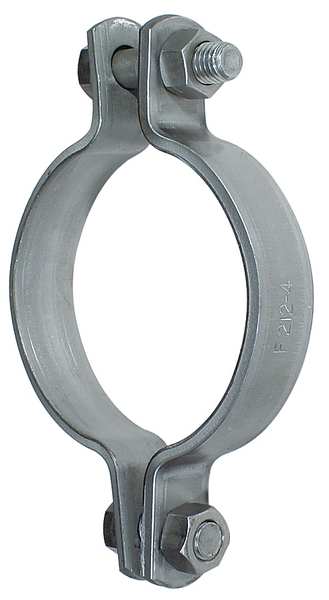 Pipe Clamp, Pipe Sz 1/2 In, 3 1/4 In L