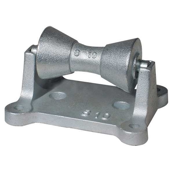 Pipe Roll Stand, Cast Iron, 8 To 10 In