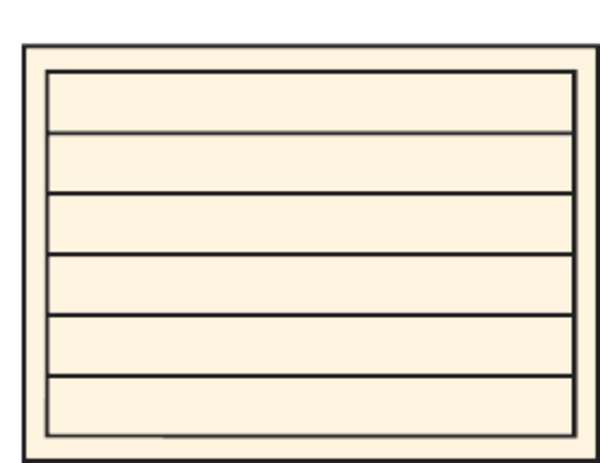 Compartment Drawer with 6 compartments, Steel